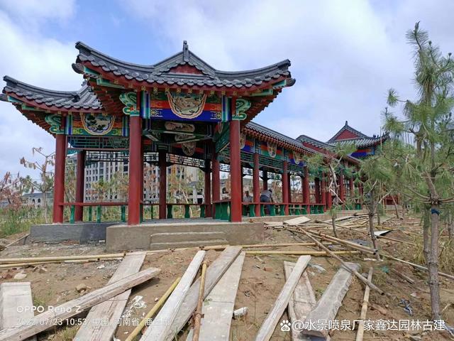 浙江仿古建筑涼亭工程