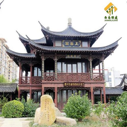 戶(hù)外仿古庭院景觀(guān) 傳統(tǒng)建筑與現(xiàn)代園林工程的完美融合