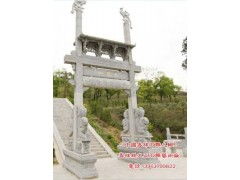 園林古建工程中的藝術(shù)與實(shí)用結(jié)合——以單門(mén)石牌坊與麒麟雕刻門(mén)枕為例